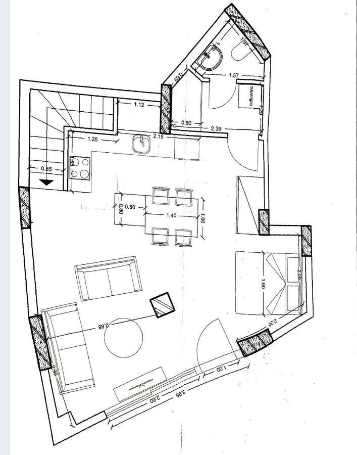 Peter'S Place Apartment Preveza Luaran gambar